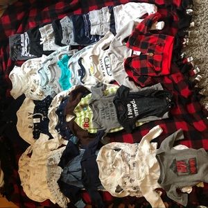 70 pieces of carters NEWBORN